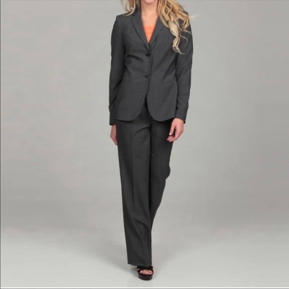 Calvin Klein Pants - Calvin Klein Suit Charcoal Greystone